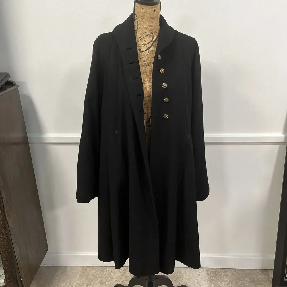 Kreeger’s New Orleans Anglofluff Wool Coat Vintage 60s. RARE!
